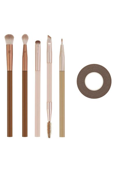 Real Techniques Rt-9960 New Nude Limited Edition Daily Eye Makeup Brush Set
