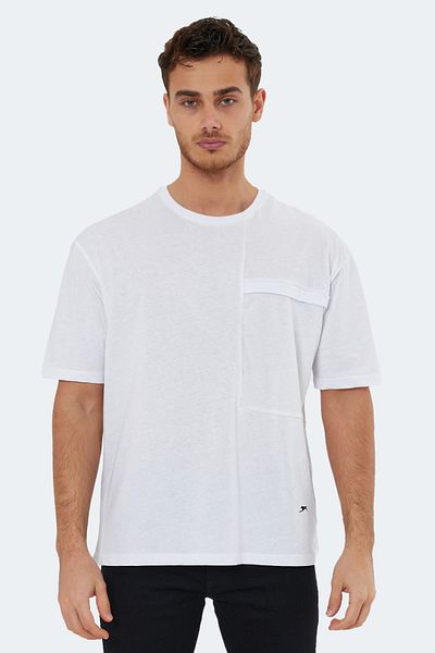 Slazenger Kauri Over Herren-Unterhemd Weiß