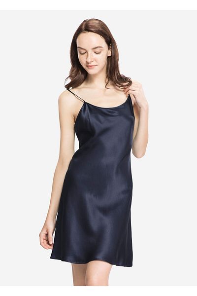 silkworm ROCHIE DE NOAPTE SCURTĂ 100% MĂTASE PURĂ