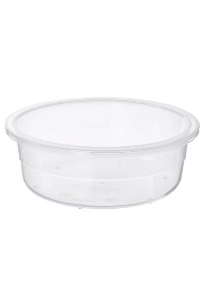 Generic Food container, round/plastic, 450 ml