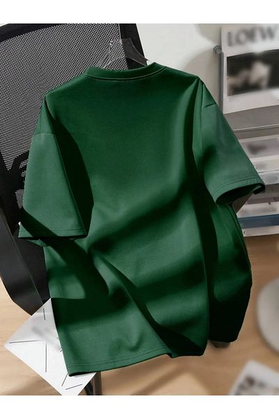 Revasser Unisex Ανδρικά/Γυναικεία ΜΠΑΣΚΕΤ/ΝΒΑ Πολύχρωμο Προσαρμοσμένο Μπλουζάκι από βαμβακερό λαιμόκοψη με λαιμόκοψη
