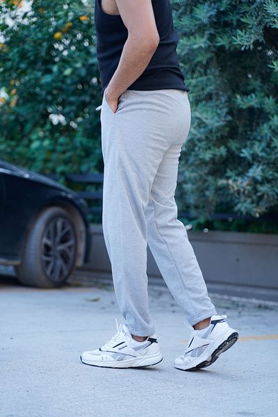 EydaMoon Ανδρικό Pique Jogger Sweatpants 4 Seasons Double Leg
