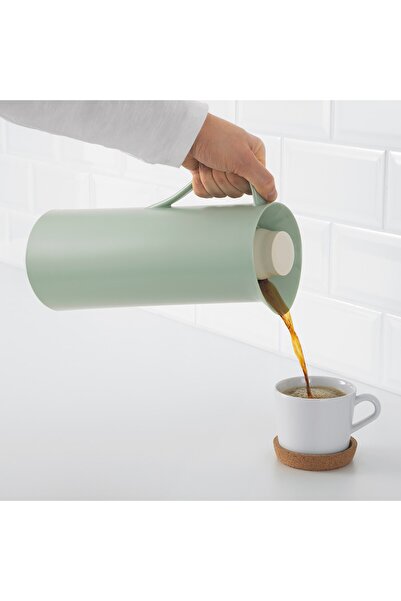 erorex Vacuum flask, light green/beige, 1 l