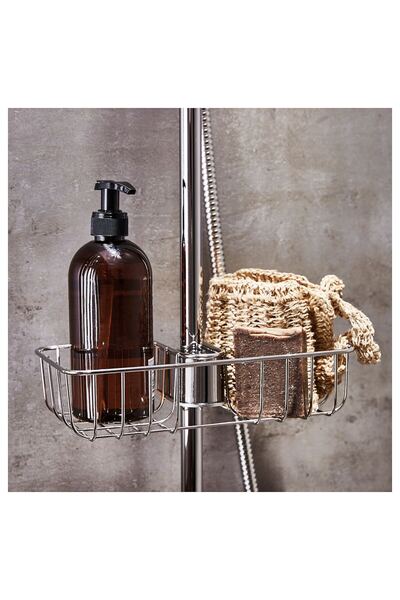 erorex Shower shelf, chrome-plated, 25x6 cm