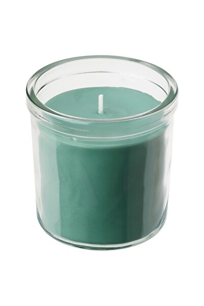 Generic شمعة معطرة في كأس، عشب طازج/أخضر فاتح، 40 ساعة