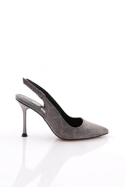 DGN Pm450-k099-2 Pantofi cu toc pentru damă Platinum Laser