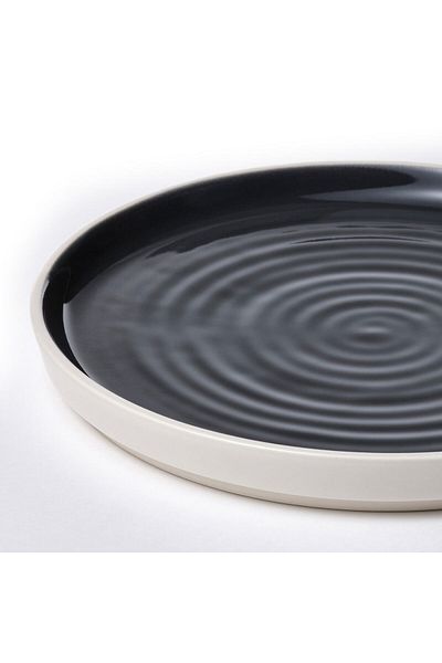 erorex Side plate, dark grey, 20 cm