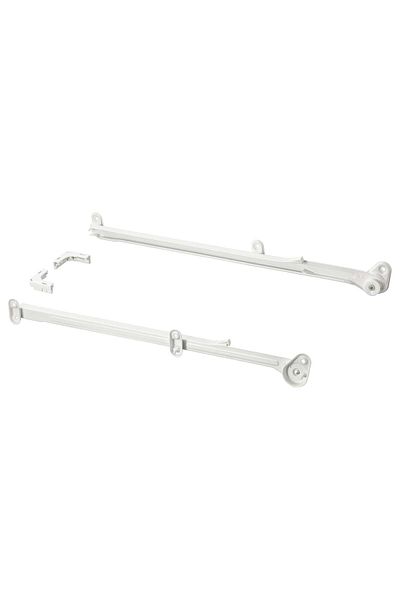 erorex Pull-out rail for baskets, white, 55 cm