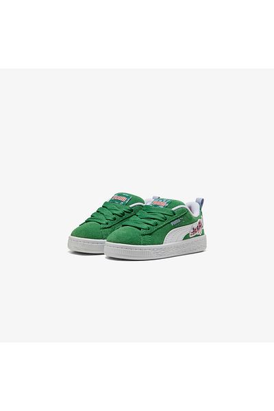 Puma Suede XL Cats Club Ac Baby Green Sports Shoes