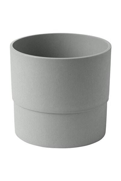 IKEA NYPON Plant pot, in/outdoor grey, 15 cm