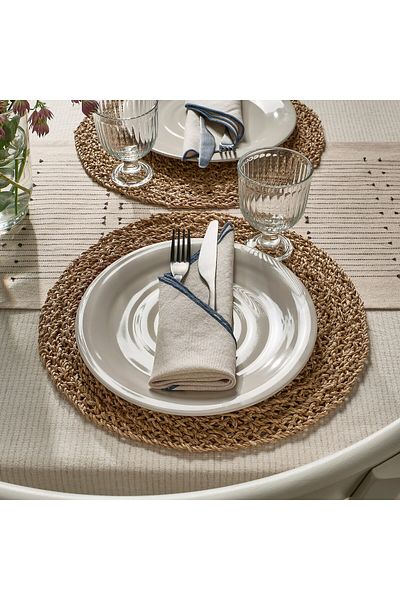 erorex Plate, light grey-beige, 26 cm