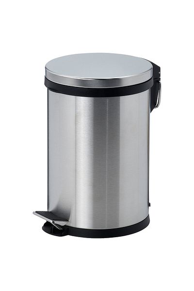erorex Pedal bin, stainless steel, 12 l