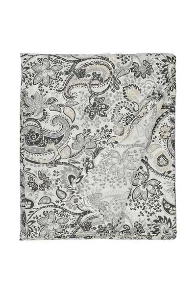 erorex Flat sheet, grey/white, 150x260 cm