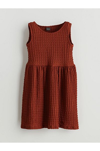 LC Waikiki New Season Crew Neck Girl's Dress - S5L766Z4