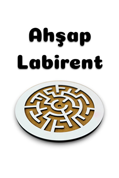 Karter İnovasyon Labirent Denge Oyunu,Ahşap Labirent,Denge Tahtası,Eğitici Oy...