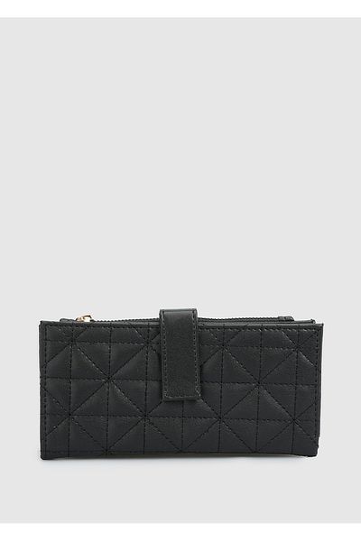 Provoq Black 504 Plain Black Wallet