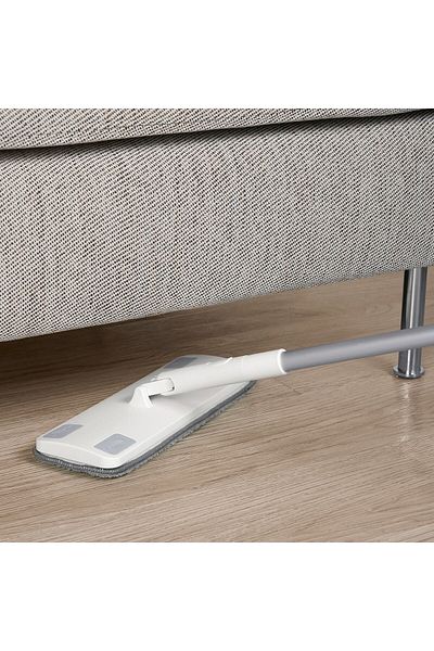 erorex Microfibre pad for flat mop, grey, 10x29 cm