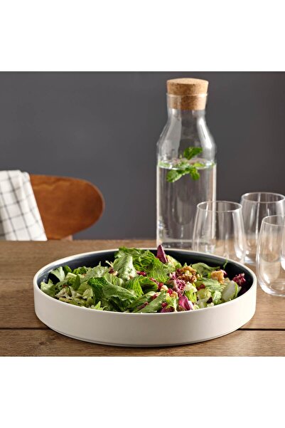 erorex Serving plate, dark grey, 29 cm