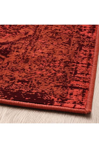 erorex Rug, low pile, red, 133x195 cm