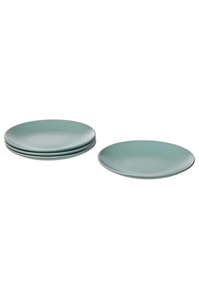 Generic Side plate, matt light turquoise, 20 cm