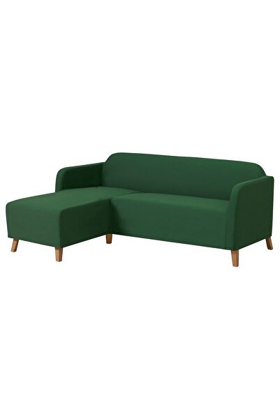 Generic Sofa protector f so3 w chs longue, Vissle dark green