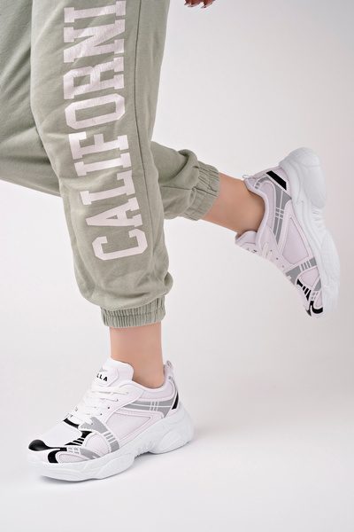 pasyone White Women's Sneaker Casual Shoes