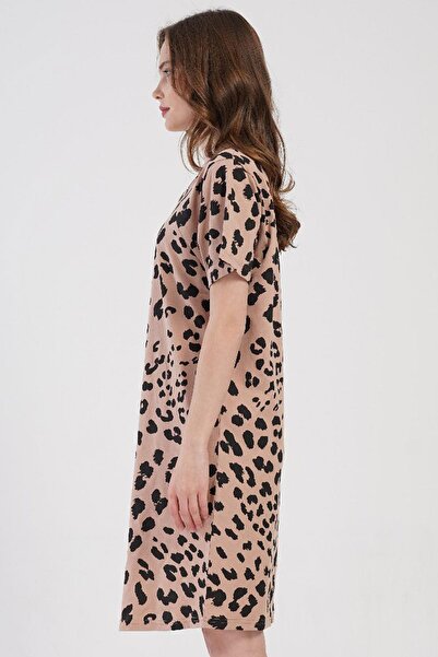 VİENETTA Tunica de dama cu maneca scurta de maternitate bej C2T1N0O804