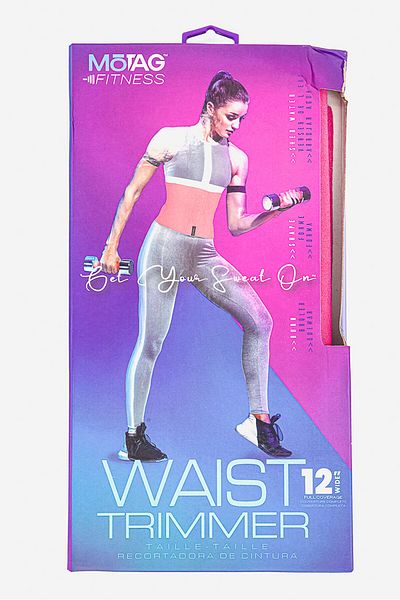 Motag Waist Trimmer, Fuchsia
