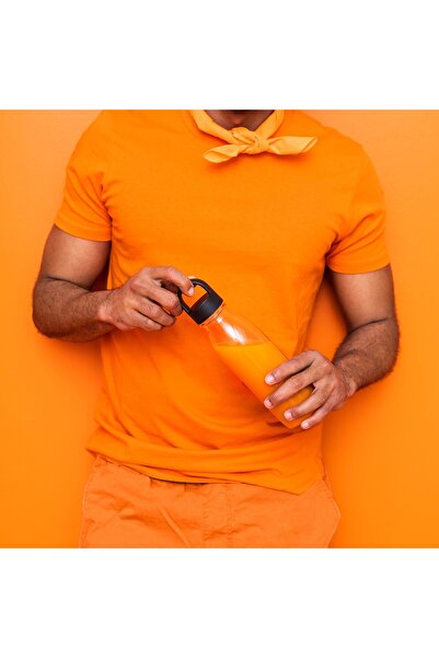 erorex Water bottle, dark grey, 0.5 l