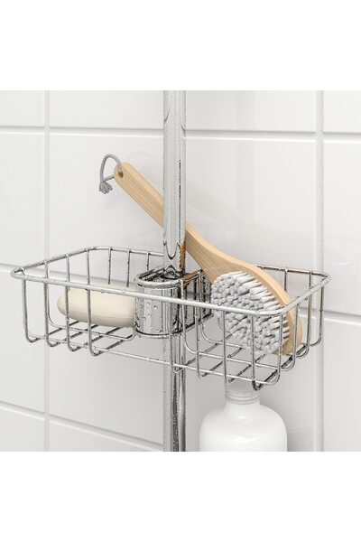 erorex Shower shelf, chrome-plated, 25x6 cm