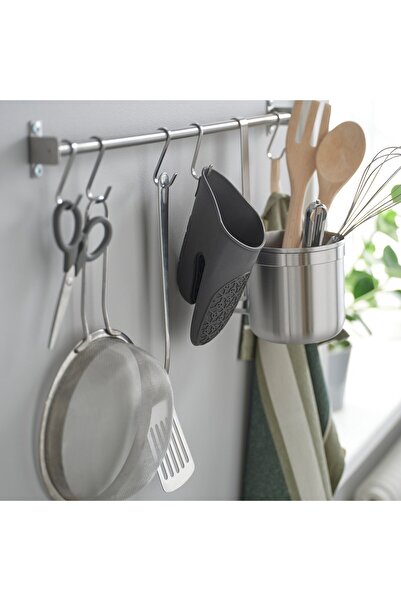 erorex Oven glove, silicone/dark grey