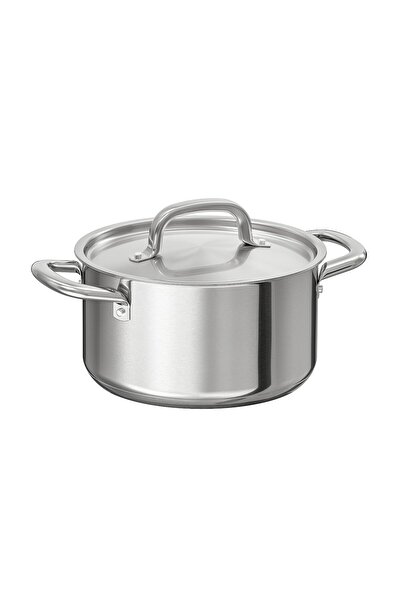 Generic Pot with lid, stainless steel, 3.0 l
