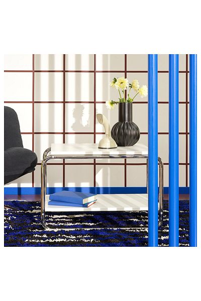 erorex Side table, white, 71x50 cm