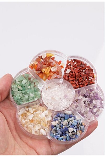 Alibaba Doğaltaş 7 Çakra Kırıktaş Set Özel Kutulu