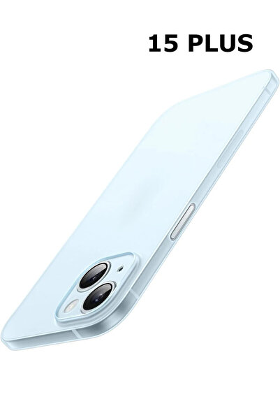 HyperAge Iphone 15 Plus Kılıf Ultra Ince Mat Yüzeyli Elden Kaymaz Kamera Koru...