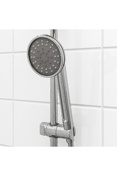 erorex Riser rail with handshower kit, chrome-plated