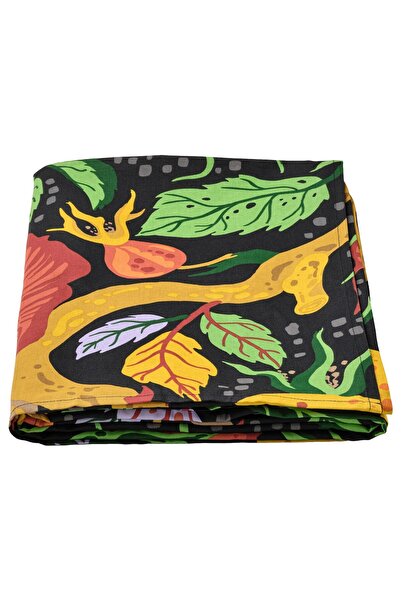 Generic Tablecloth, floral pattern multicolour, 145x240 cm