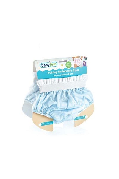 Babyjem Set 2 chilotei antrenament BabyJem, nr.2 12-14 kg Culoare: Bleu