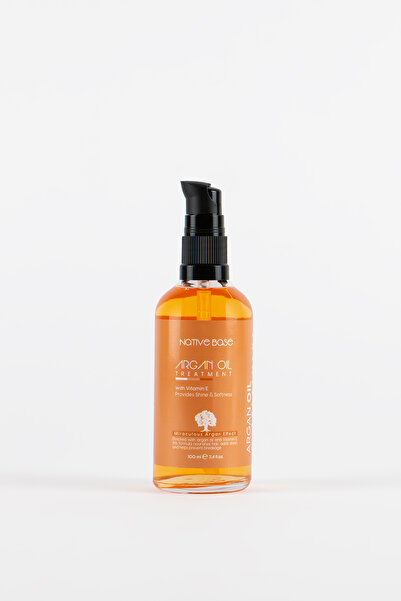 Native Base Argan Yağı Kuru ve Kırılgan Saçlar İçin Yoğun Nemlendirici ve Besleyici Özellikli 100 Ml