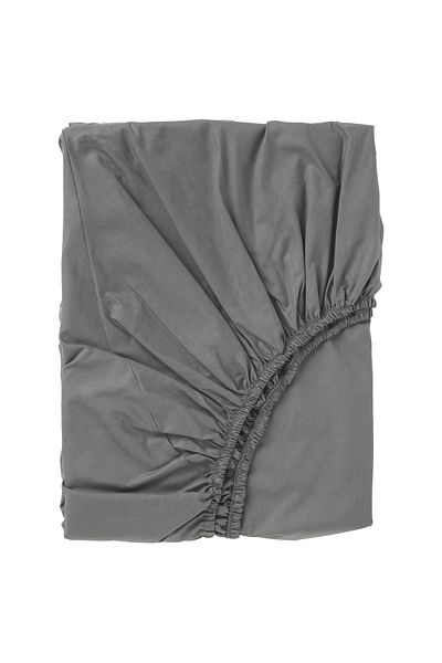 erorex ملاءة سرير ملائمة، رمادي، 140×200 سم