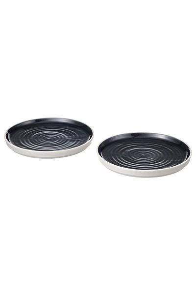erorex Side plate, dark grey, 20 cm