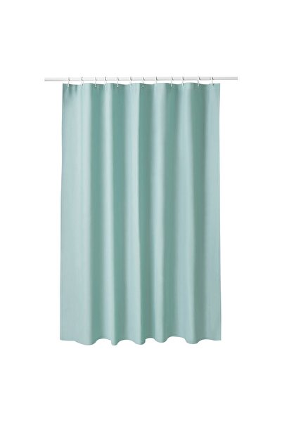 Generic Shower curtain, turquoise, 180x200 cm