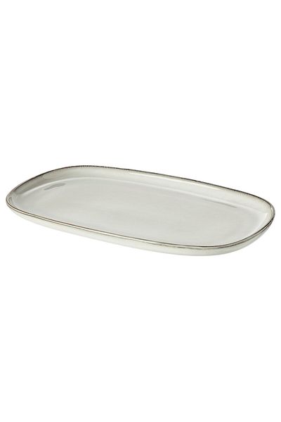 erorex Plate, grey, 31x19 cm