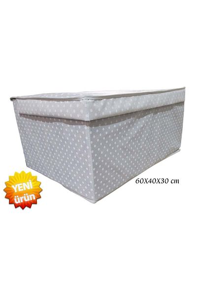 DEMİROĞLU EV TEKSTİL 1Pcs Box Hurç Closet Organizer Multi-Purpose Organizer