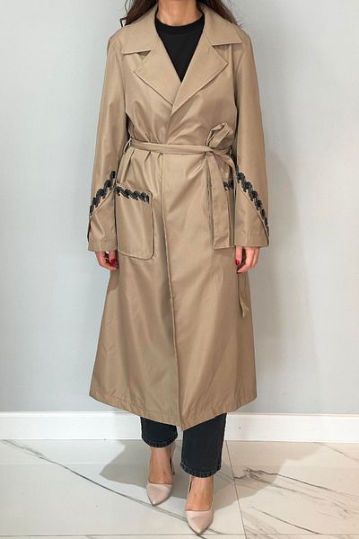 REMSA Μπουφάν με κουκούλα 17000 Model Embroidered Mink