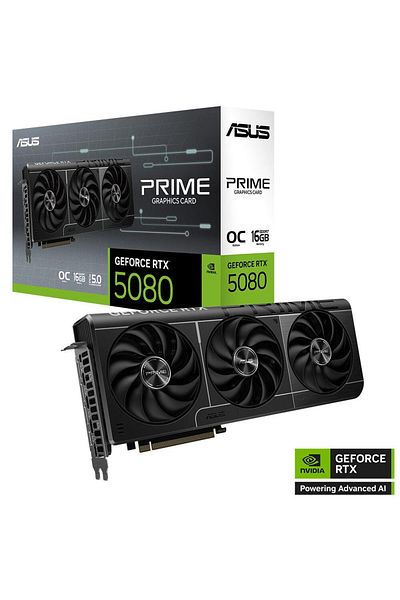 ASUS Prime-Rtx5080-O16G 16Gb Gddr7 Dp/Hdmi Pci 5.0 Graphics Card