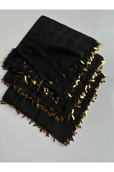 Sümeyye çeyiz 1 piece of handmade embroidered tulle handkerchief, 100x100 cm