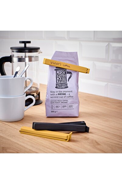 erorex Sealing clip, anthracite/dark yellow