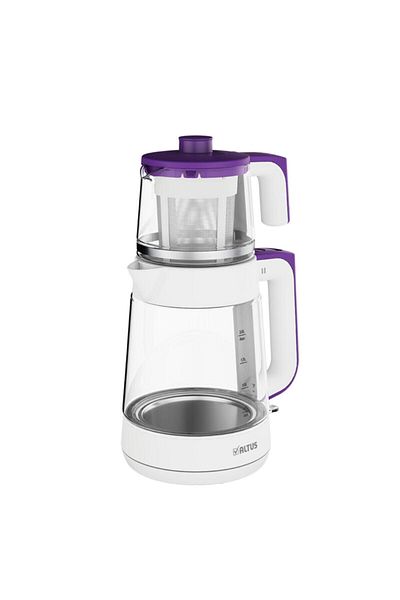 Altus Al 796 B Glass Tea Machine White