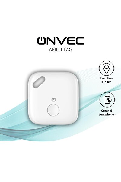ONVEC Smart Tag Beyaz Akıllı Takip Cihazı